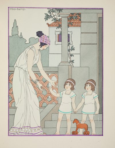 Gemelos idénticos, ilustración de 
