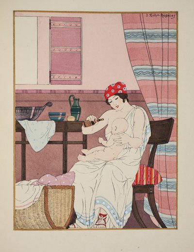 Lactancia de infantes, ilustración de 