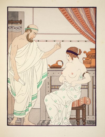Examen físico, ilustración de 