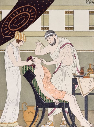 El dentista, ilustración de 
