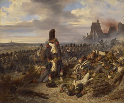 Escena de batalla, c.1825 de Joseph Louis Hippolyte Bellange