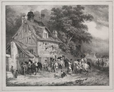 Recuerdo de Normandía de Joseph Louis Hippolyte Bellange