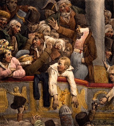Espectáculo Gratis, Avant Scene de Joseph Louis Hippolyte Bellange