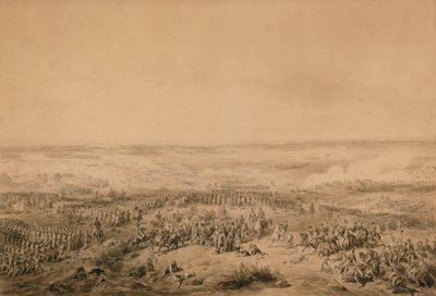 La batalla de Ocaña de Joseph Louis Hippolyte Bellange