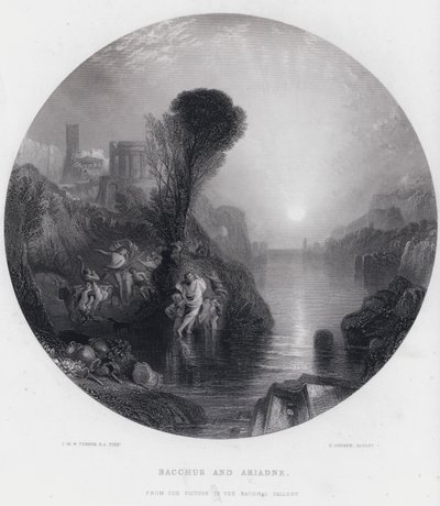 Baco y Ariadna de Joseph Mallord William (after) Turner