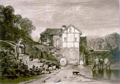 Molino de agua, del 