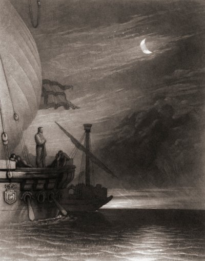 Tierra descubierta por Colón de Joseph Mallord William (after) Turner