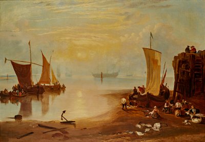 Sol saliendo a través del vapor de Joseph Mallord William (after) Turner