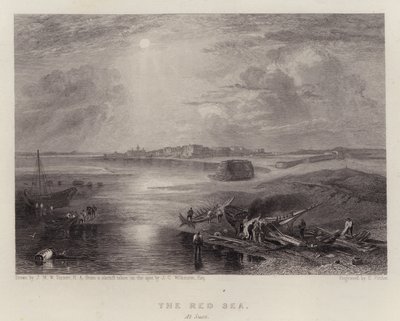 El Mar Rojo, en Suez de Joseph Mallord William (after) Turner