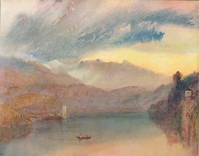 Un lago suizo, 1909 de Joseph Mallord William Turner