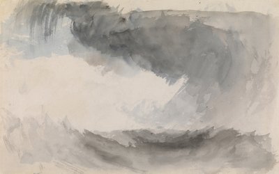 Una tormenta en el mar de Joseph Mallord William Turner