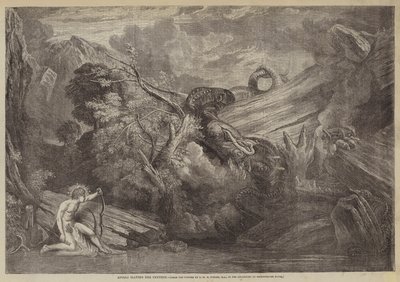 Apolo matando al Pitón de Joseph Mallord William Turner