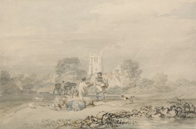Siembra de otoño del grano, c.1794 de Joseph Mallord William Turner