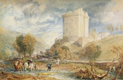 Castillo de Borthwick de Joseph Mallord William Turner