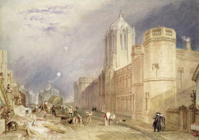 Iglesia de Cristo, Oxford de Joseph Mallord William Turner