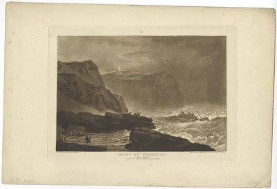 Costa de Yorkshire de Joseph Mallord William Turner
