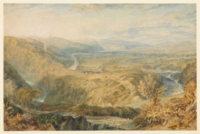 Curva del Lune, mirando hacia el Castillo de Hornby de Joseph Mallord William Turner