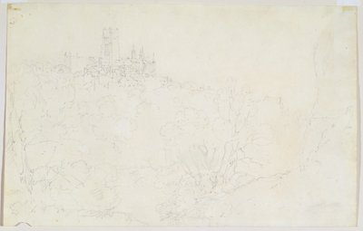 Durham, c.1801 de Joseph Mallord William Turner