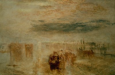 Tarde, yendo al Baile de Joseph Mallord William Turner