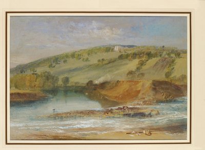 Farnley Hall, desde la confluencia del Wharfe y el Washburn de Joseph Mallord William Turner