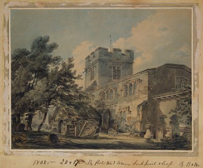 Iglesia de Finchley, 1801 de Joseph Mallord William Turner