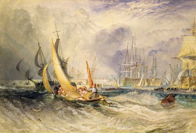 Gosport: la entrada al puerto de Portsmouth de Joseph Mallord William Turner