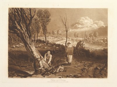 Setos y zanjas, parte X, placa 47, 23 de mayo de 1812 de Joseph Mallord William Turner