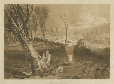 Cercado y Zanja, c.1860 de Joseph Mallord William Turner