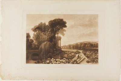 Isis, lámina 68 de Liber Studiorum de Joseph Mallord William Turner