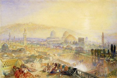 Jerusalén desde el Convento Latino de Joseph Mallord William Turner
