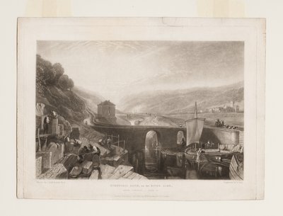 Cerradura de Kirkstall en el río Aire de Joseph Mallord William Turner