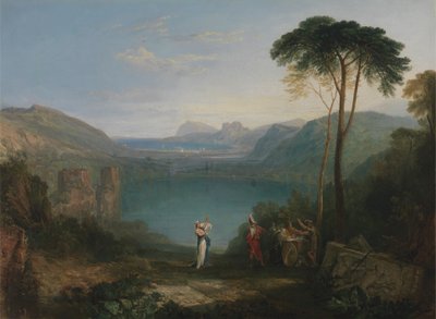 Lago Averno: Eneas y la sibila de Cumea de Joseph Mallord William Turner