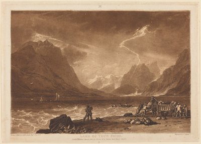 Lago de Thun de Joseph Mallord William Turner