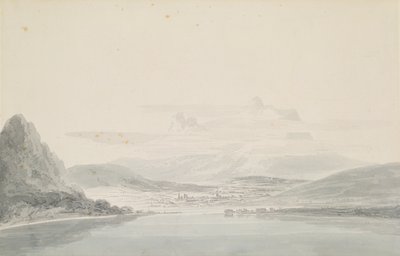 Paisaje, después de John Robert Cozens (1752-99) de Joseph Mallord William Turner