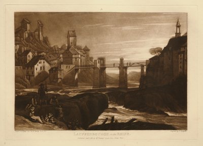 Laufenburg a orillas del Rin de Joseph Mallord William Turner
