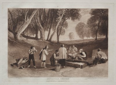 Liber Studiorum: Travesuras juveniles de Joseph Mallord William Turner