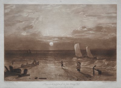 Liber Studiorum: Mildmay Sea-piece de Joseph Mallord William Turner