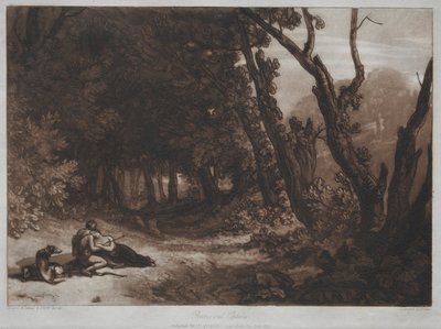 Liber Studiorum: Procris y Cefalo de Joseph Mallord William Turner