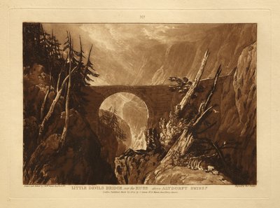Pequeño Puente del Diablo de Joseph Mallord William Turner