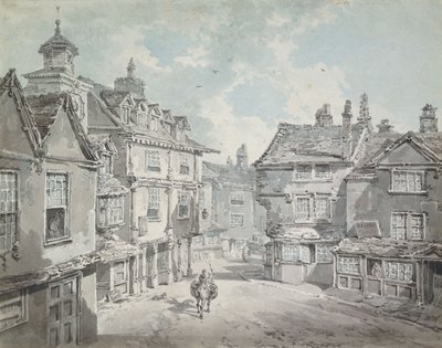 Calle del Mercado, Lichfield de Joseph Mallord William Turner