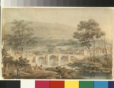 Matlock (acuarela sobre lápiz sobre papel blanco) de Joseph Mallord William Turner