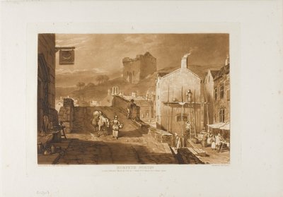 Morpeth, placa 21 de Liber Studiorum de Joseph Mallord William Turner