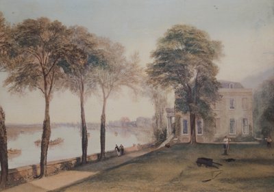 Terraza de Mortlake: Mañana de principios de verano, 1826 de Joseph Mallord William Turner