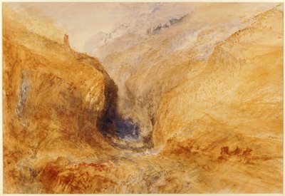 Paisaje montañoso ... de Joseph Mallord William Turner