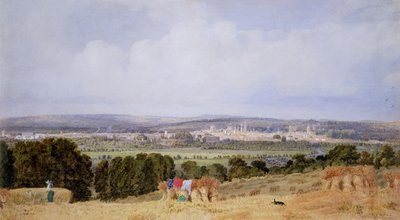 Oxford desde Hinksey Hill de Joseph Mallord William Turner