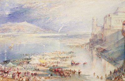 Parte del Ghaut en Hurdwar, c.1835 de Joseph Mallord William Turner