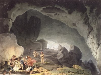 Peaks Hole, Derbyshire de Joseph Mallord William Turner