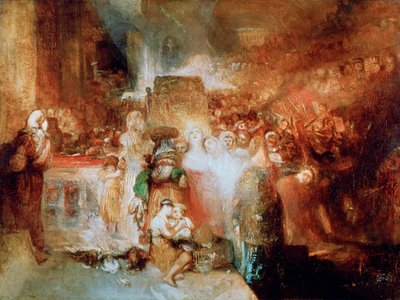 Pilato lavándose las manos, 1830 de Joseph Mallord William Turner