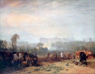 Arando nabos, cerca de Slough, Windsor de Joseph Mallord William Turner