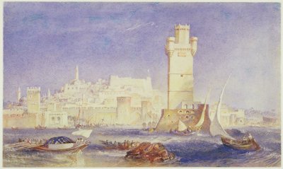 Rodas, c.1823-24 de Joseph Mallord William Turner